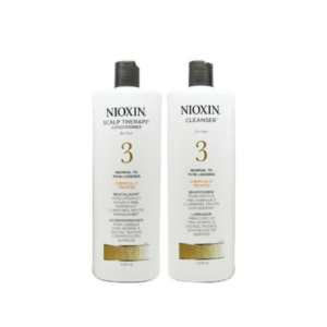 NIOXIN SYSTEM 3 CLEANSER SHAMPOO & SCALP THERAPY CONDITIONER 33.8 OZLITER DUO